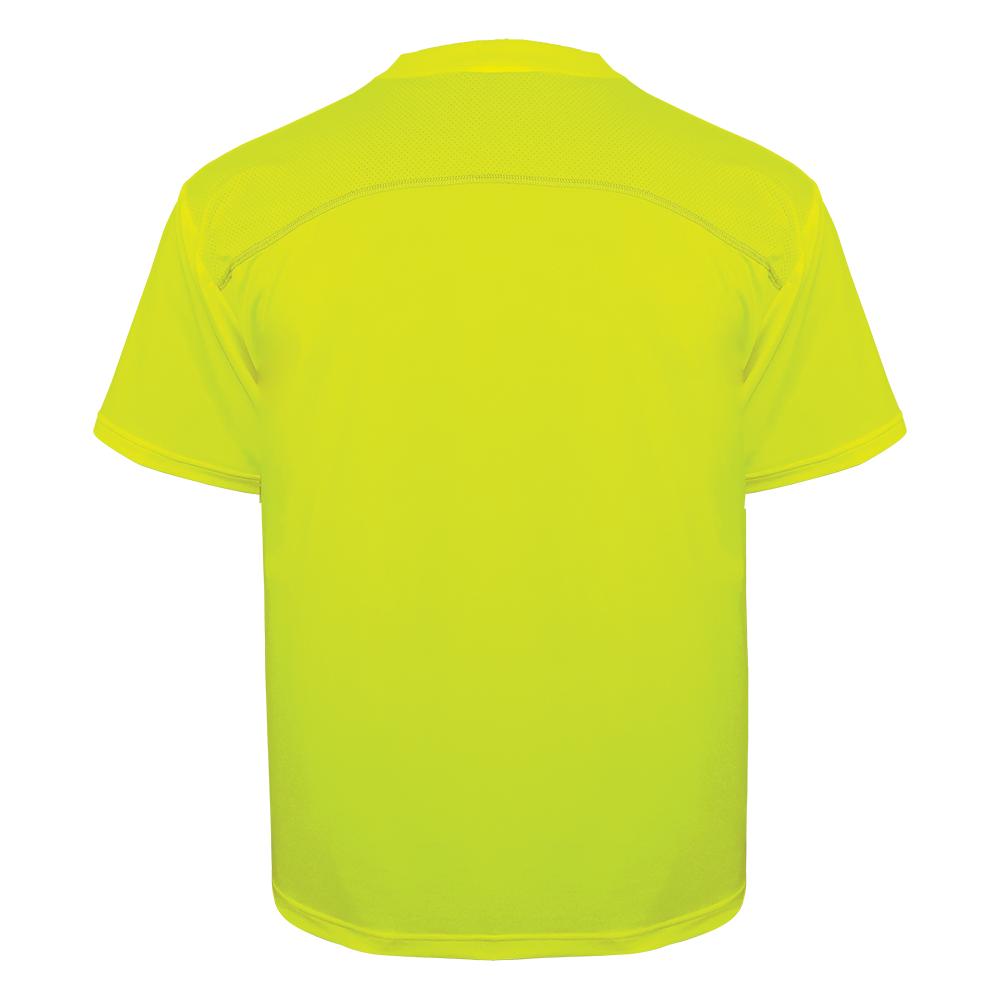 Yellow/Lime Safety Shirt - Global Glove - Breathable Fabric