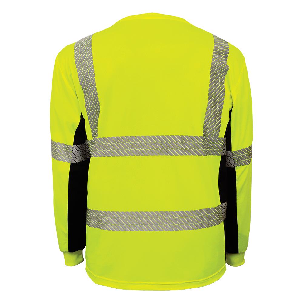 Yellow Lime Safety Shirt - Global Glove - High Visibility