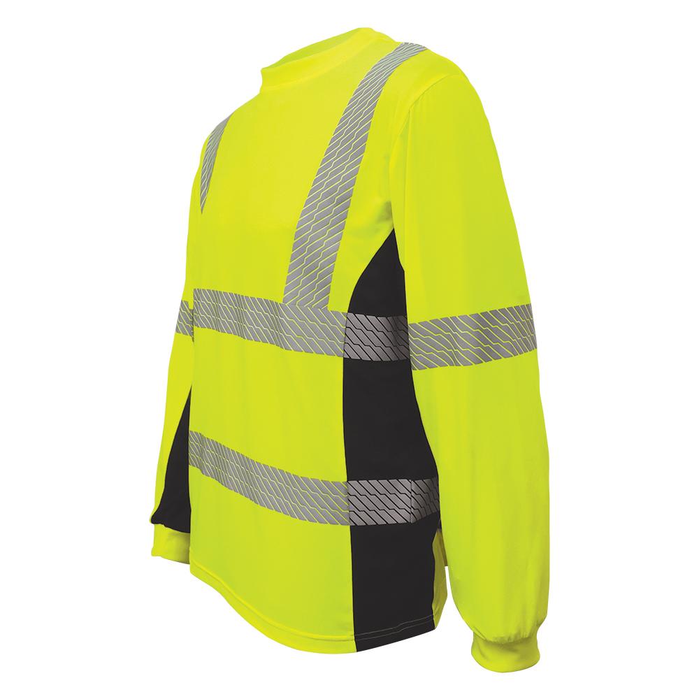 Yellow Lime Safety Shirt - Global Glove - High Visibility
