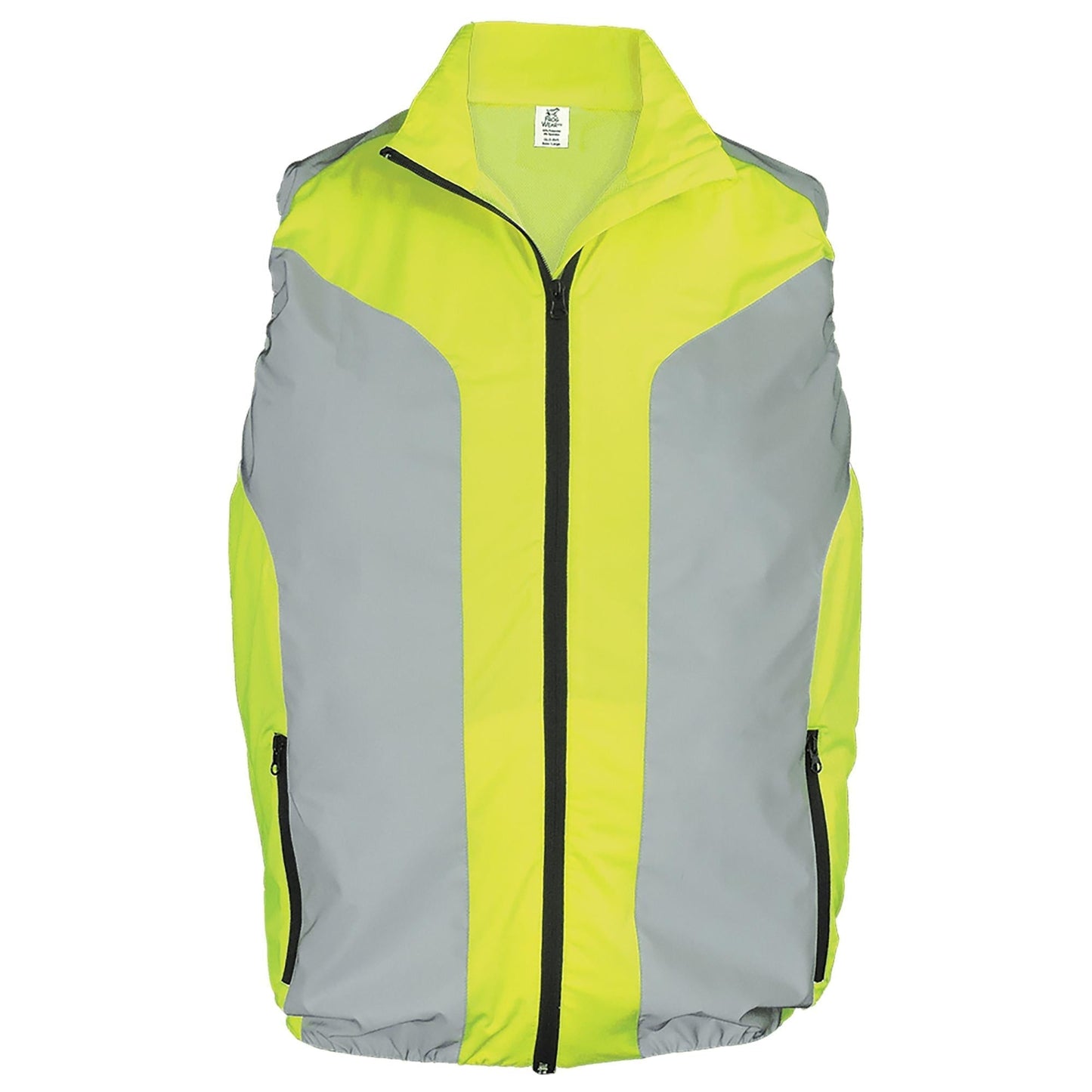 Yellow/Lime Safety Vests - Global Glove - Reflective Design