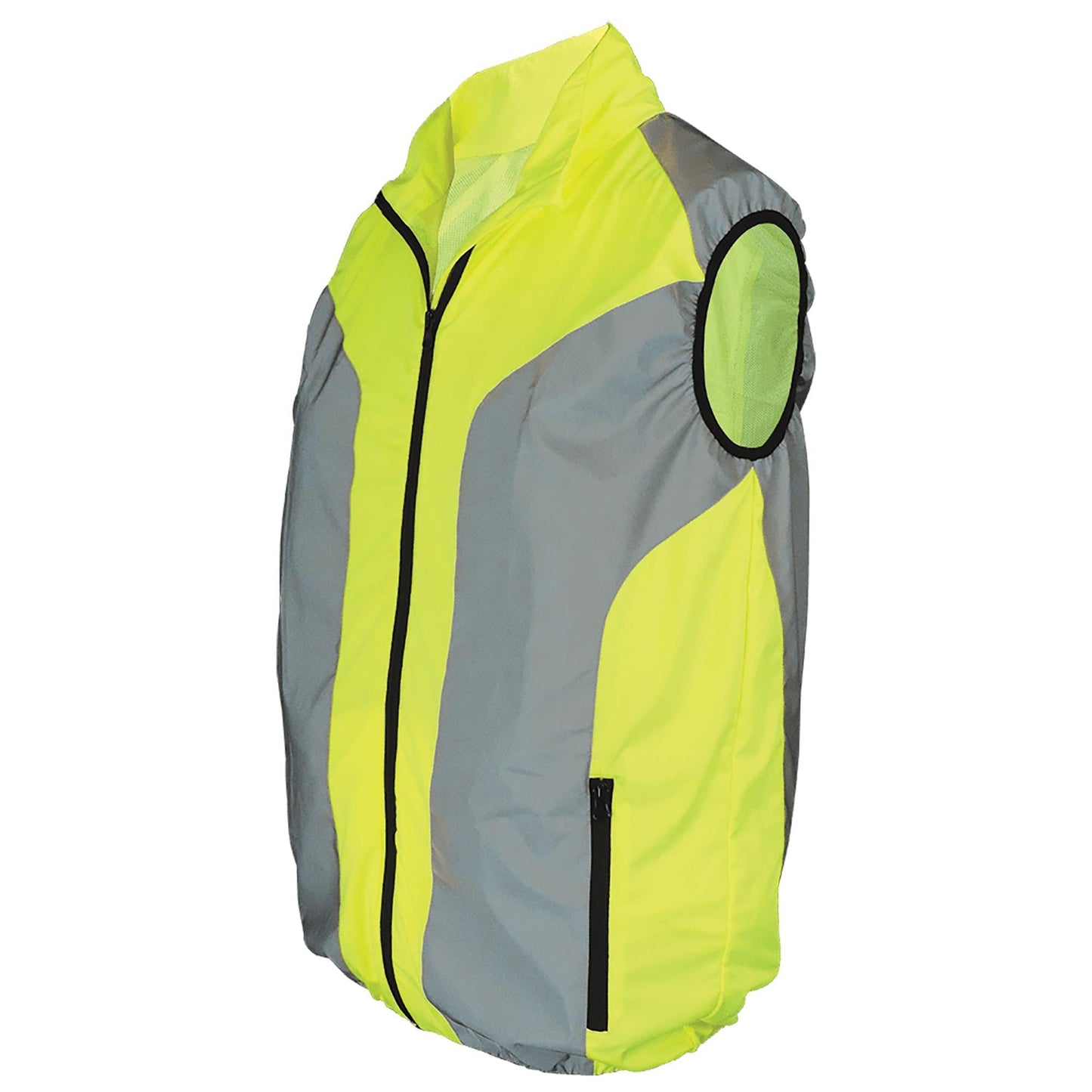 Yellow/Lime Safety Vests - Global Glove - Reflective Design