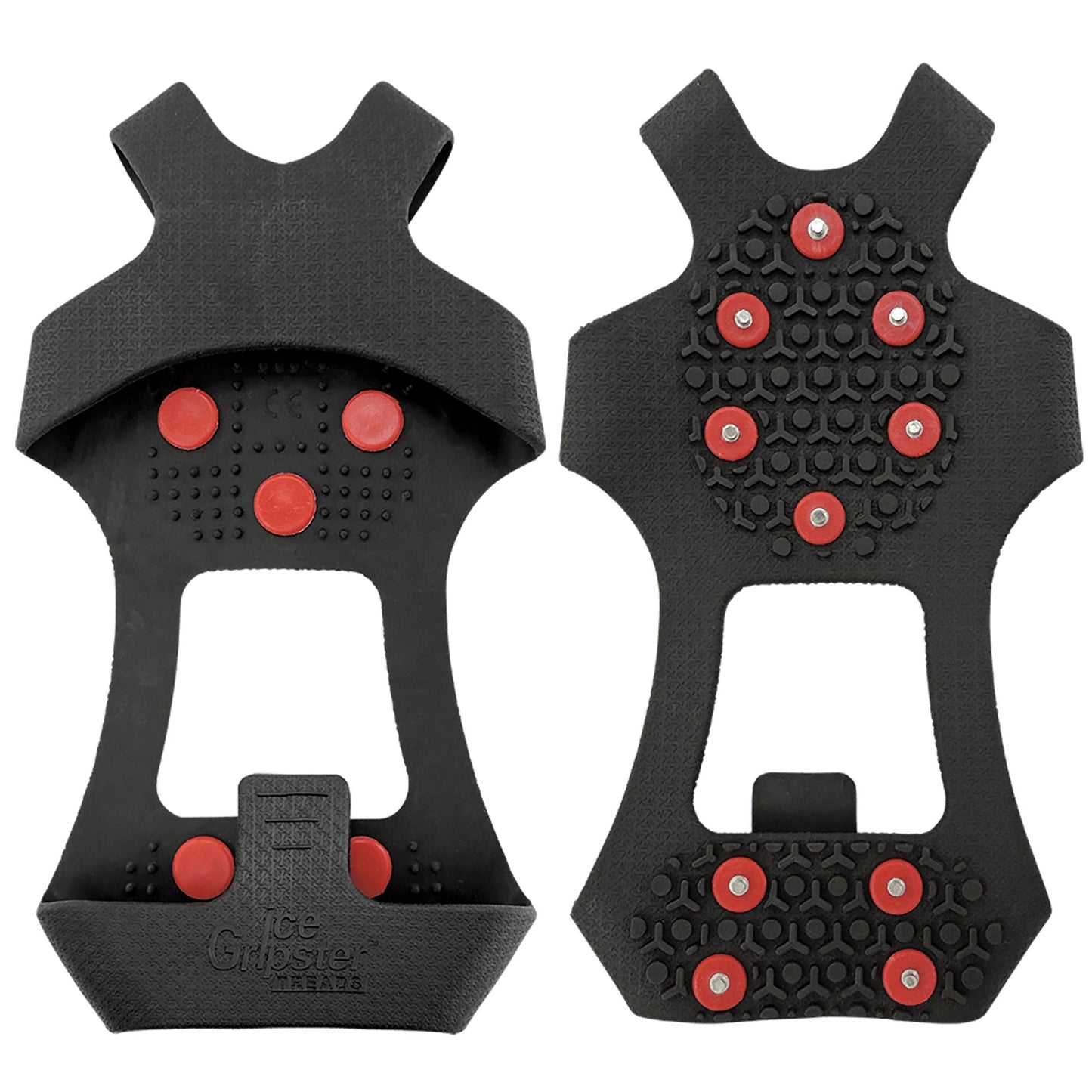 Black Ice Traction Cleats - Global Glove - Anti-Slip Treads