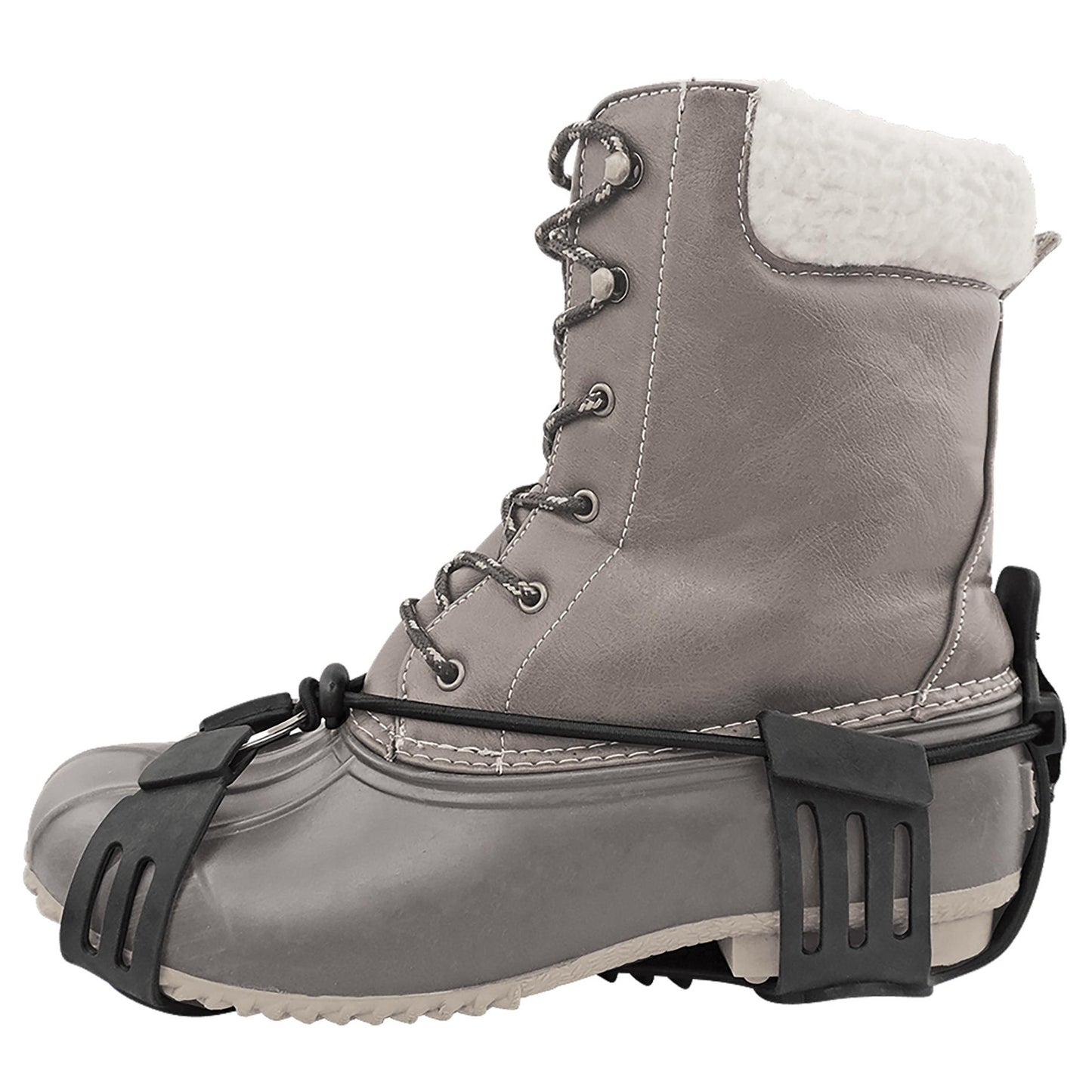 Black Ice Traction Cleats - Global Glove - Adjustable Fit