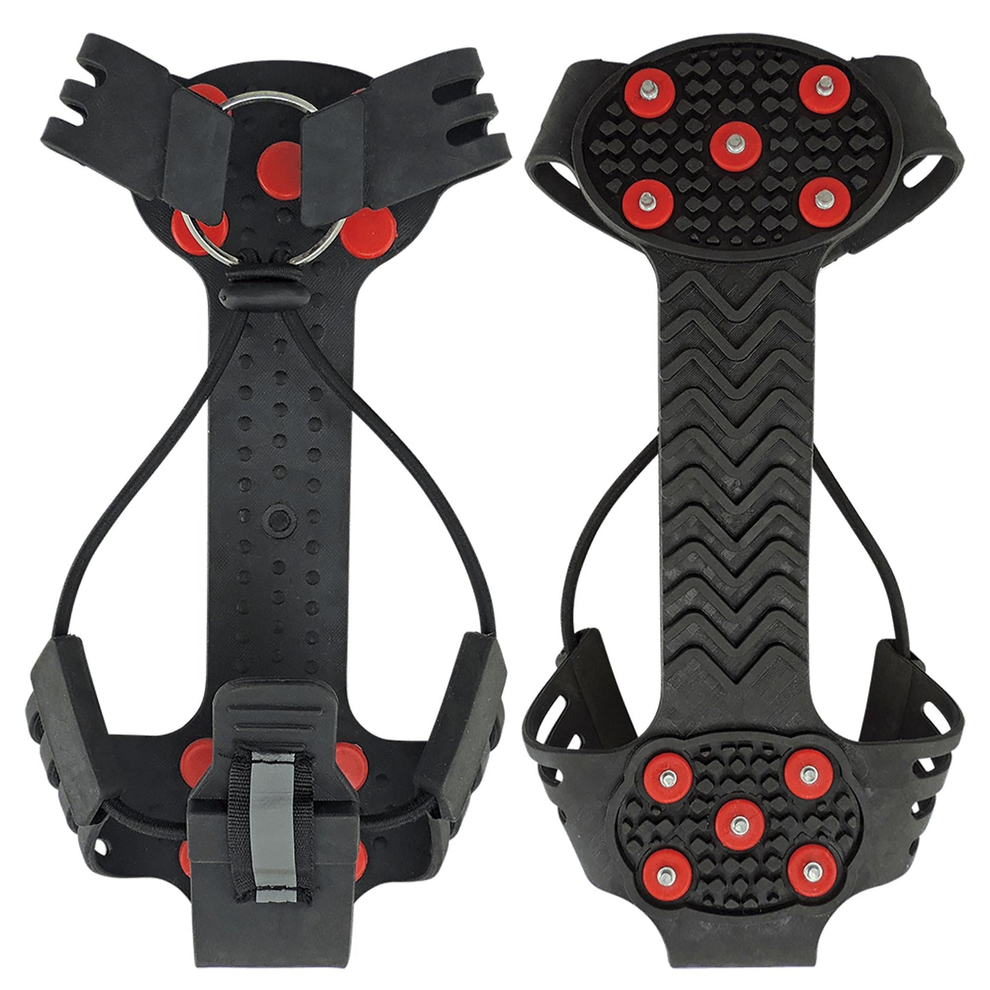 Black Ice Traction Cleats - Global Glove - Adjustable Fit
