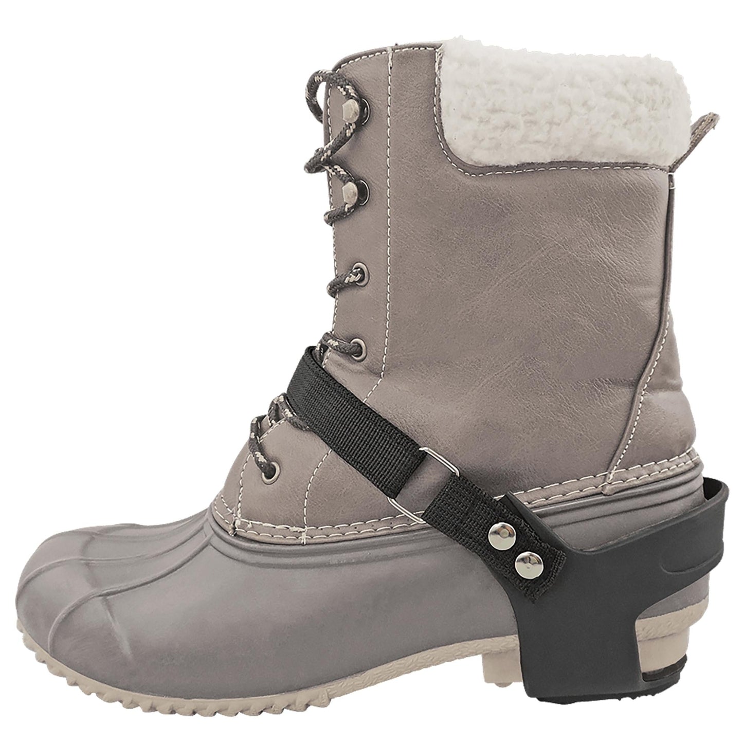 Black Ice Traction - Global Glove - Anti-Slip Heel Cleats