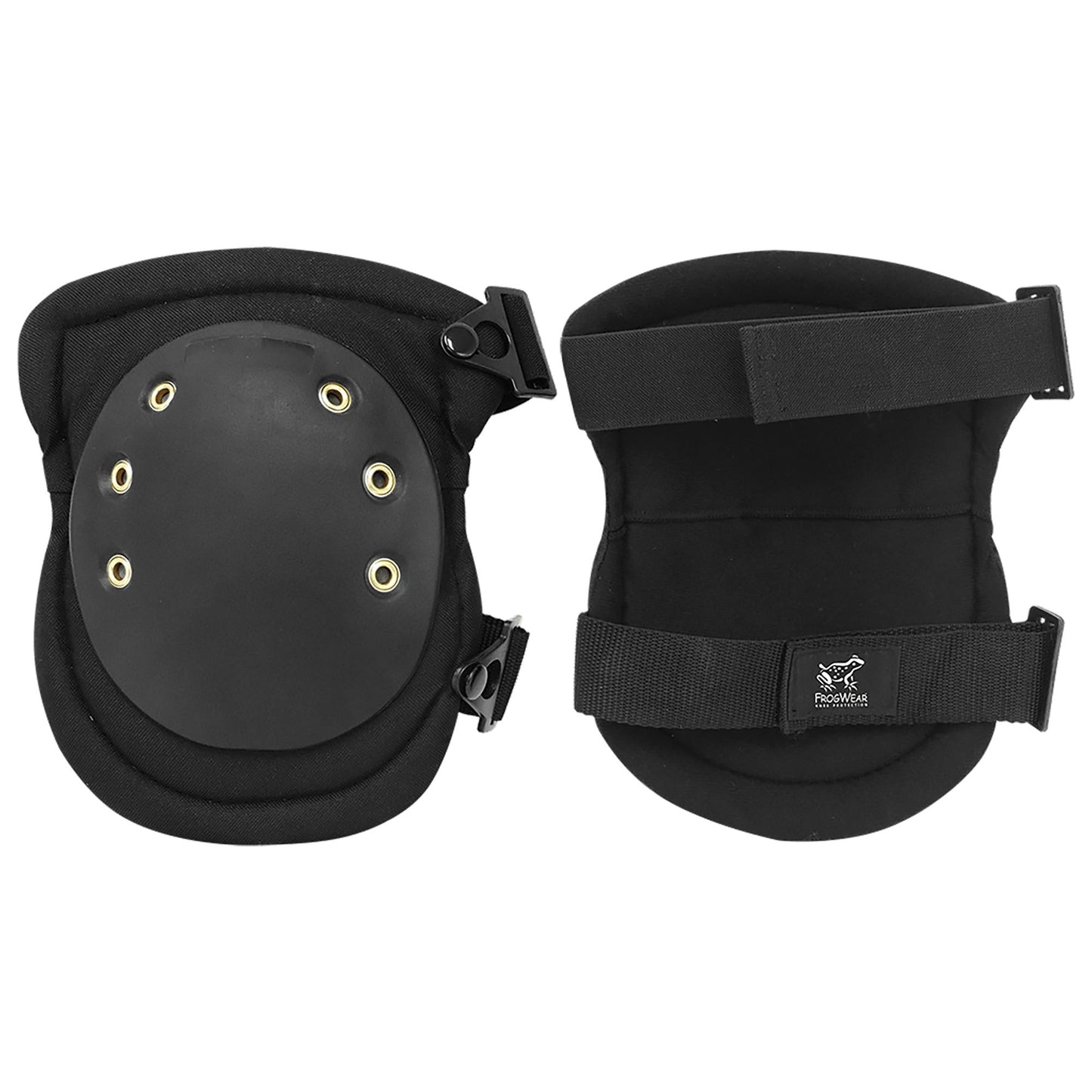 Black Knee Pads - Global Glove - Non-Marring Design