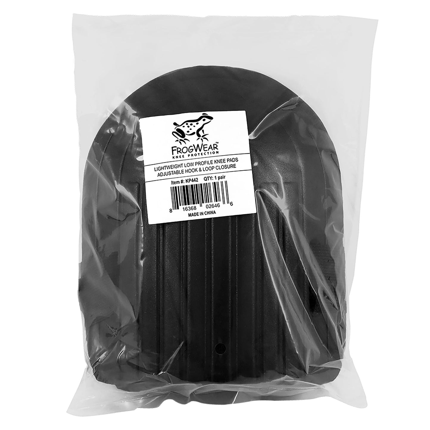 Black Knee Pads - Global Glove - Comfortable Design