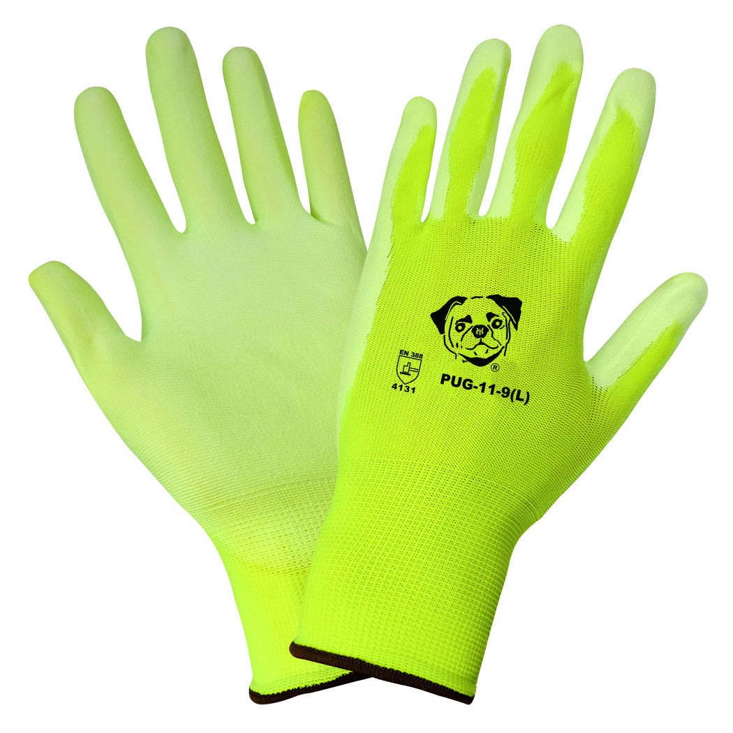 Polyurethane Coated Gloves - Global Glove - Ergonomic Fit
