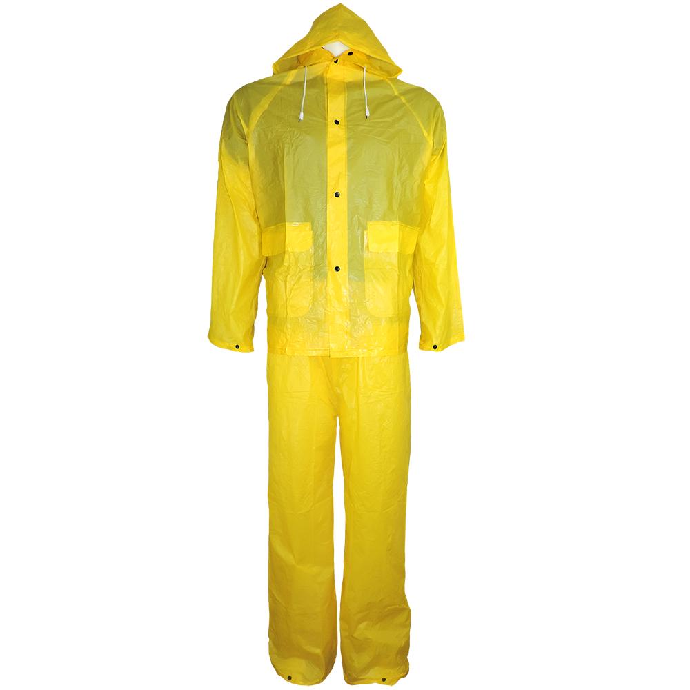 Yellow/Lime Rain Suit - Global Glove - Water-Resistant