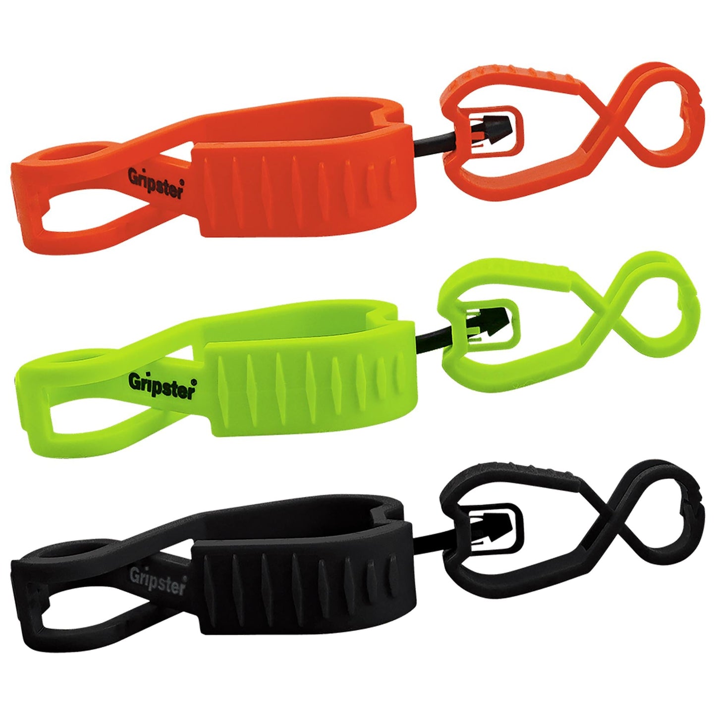 High-Visibility Orange Glove Clips - Global Glove - Durable Design