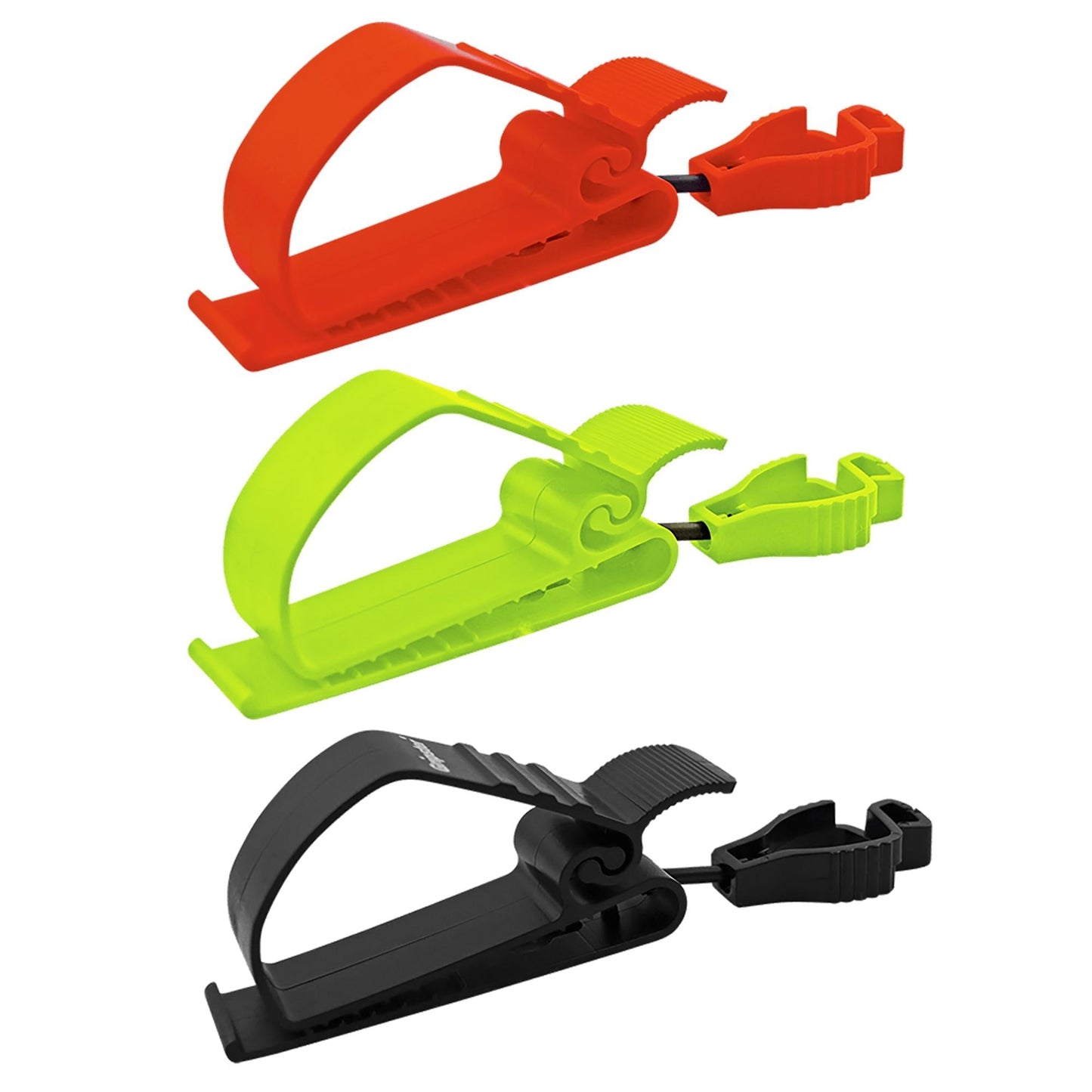High-Visibility Orange Glove Clips - Global Glove - Durable Utility