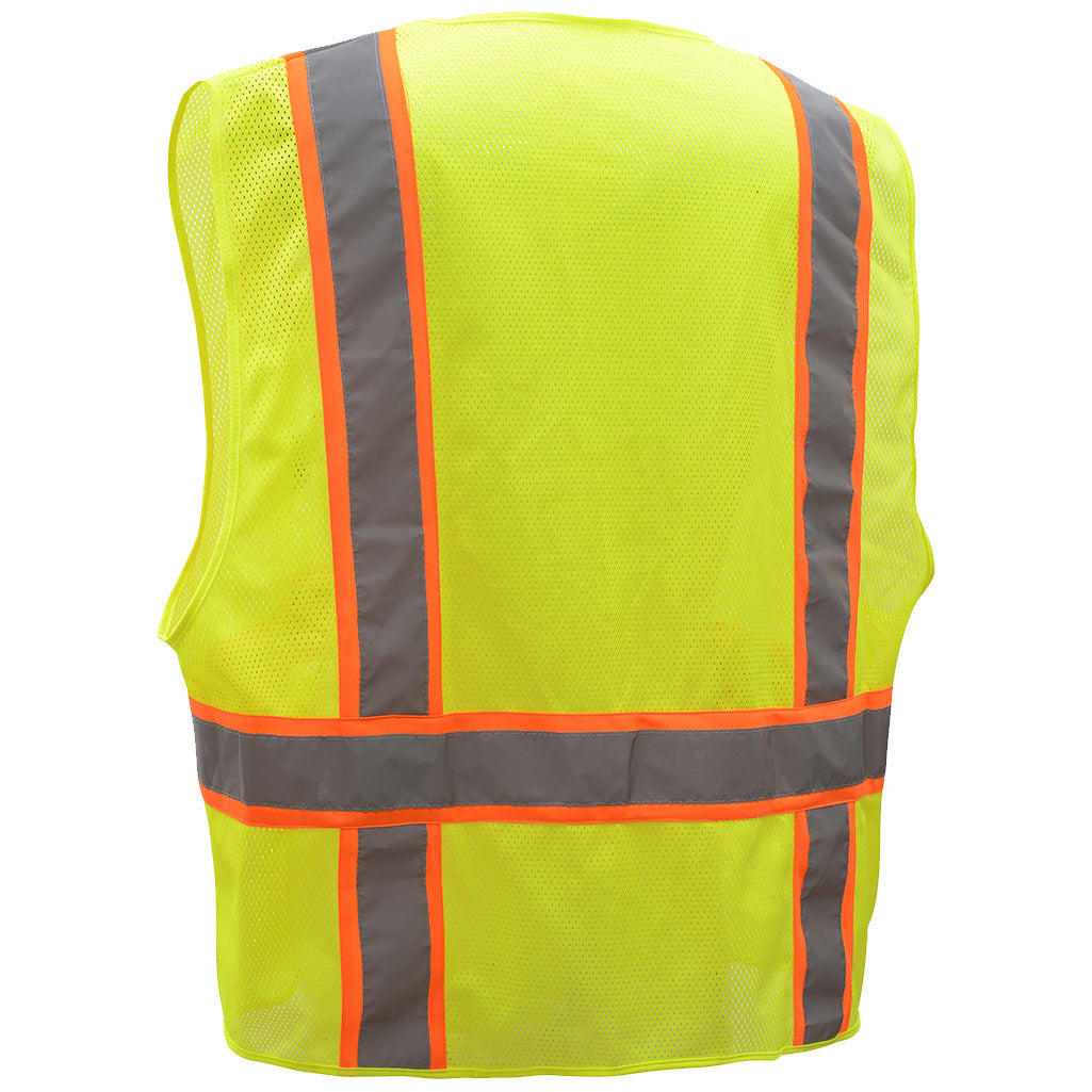 Yellow/Lime Safety Vests - GSS Safety - Reflective Design