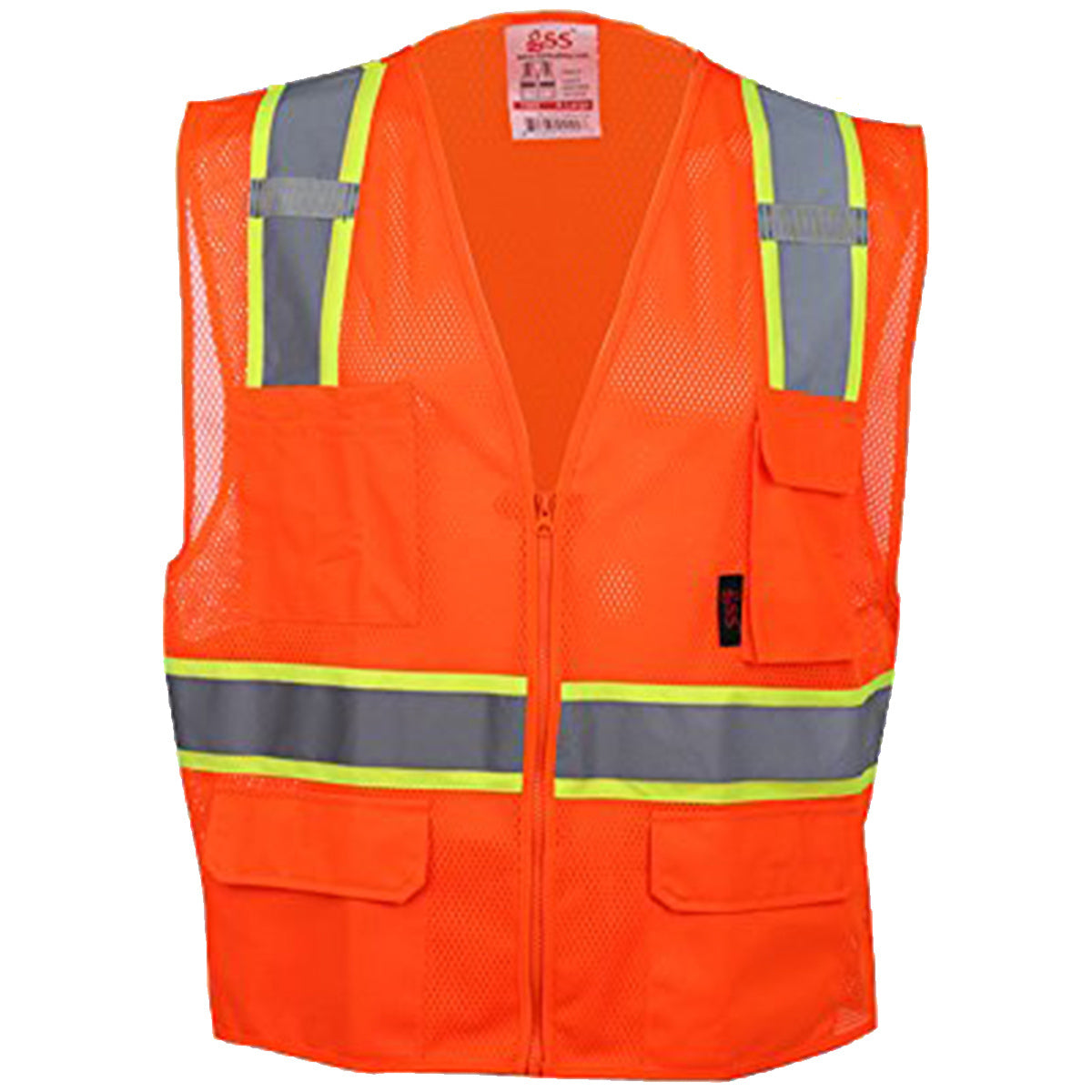Yellow/Lime Safety Vests - GSS Safety - Reflective Design