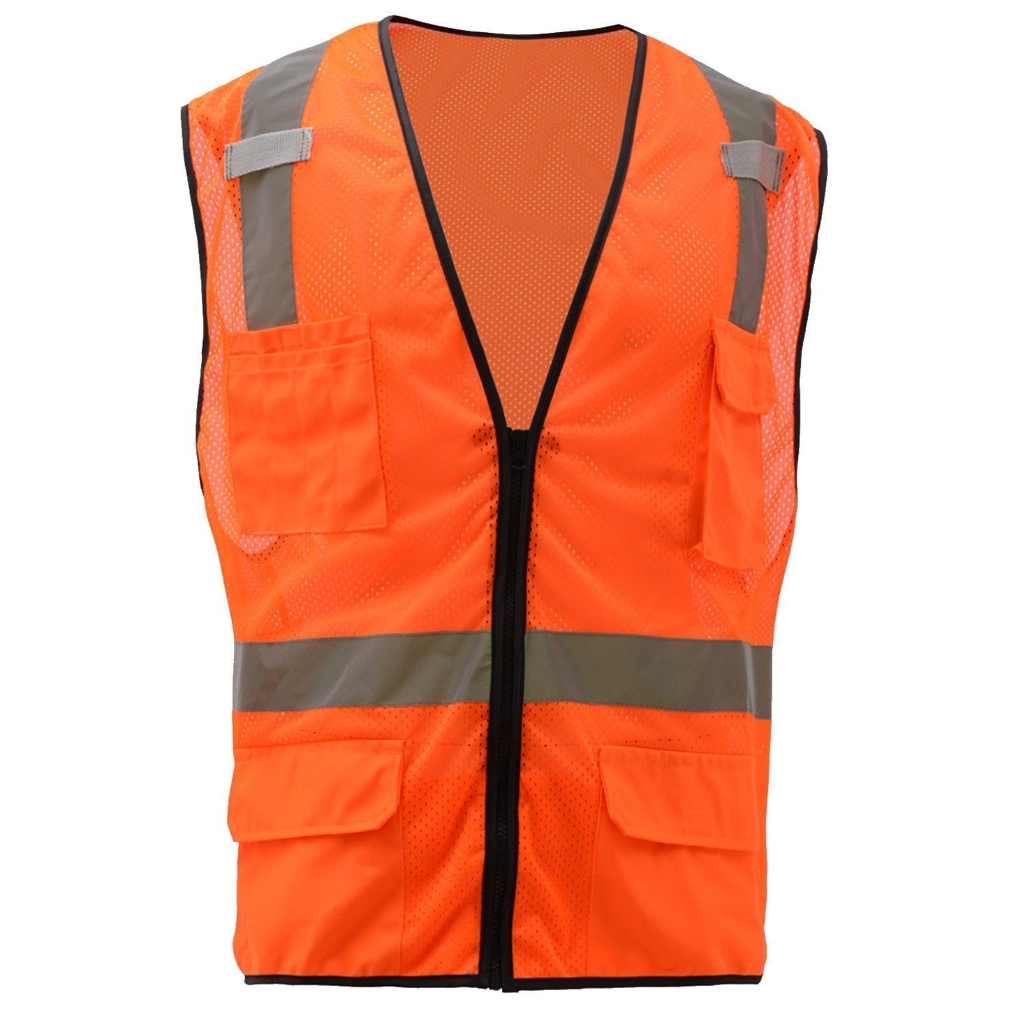 Yellow/Lime Safety Vests - GSS Safety - Premium Mesh