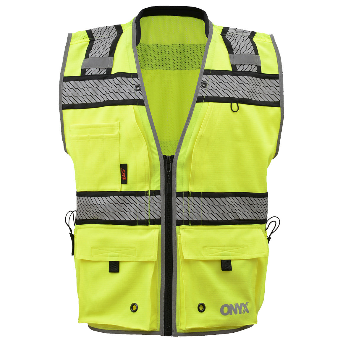Yellow/Lime Safety Vest - GSS Safety - Reflective Comfort