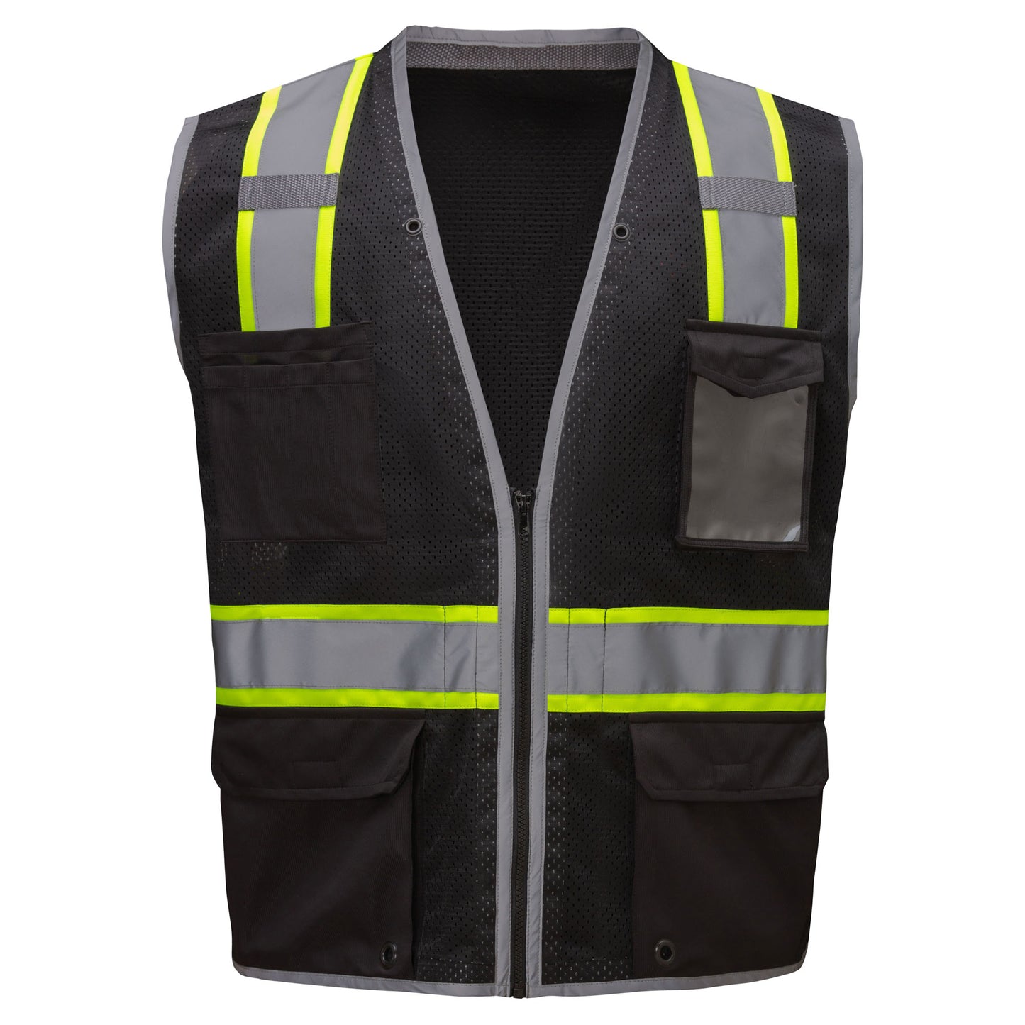 Hi-Viz Red Safety Vest - GSS Safety - Enhanced Visibility
