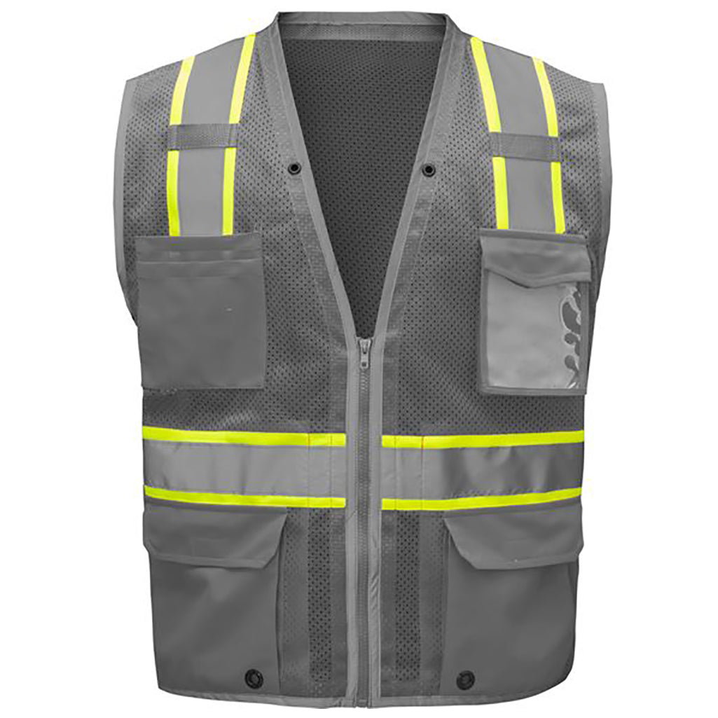 Grey Safety Vests - GSS Safety - Enhanced Visibility
