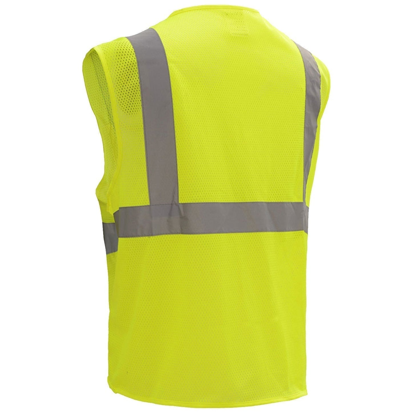 Yellow/Lime Safety Vest - GSS Safety - Breakaway Design
