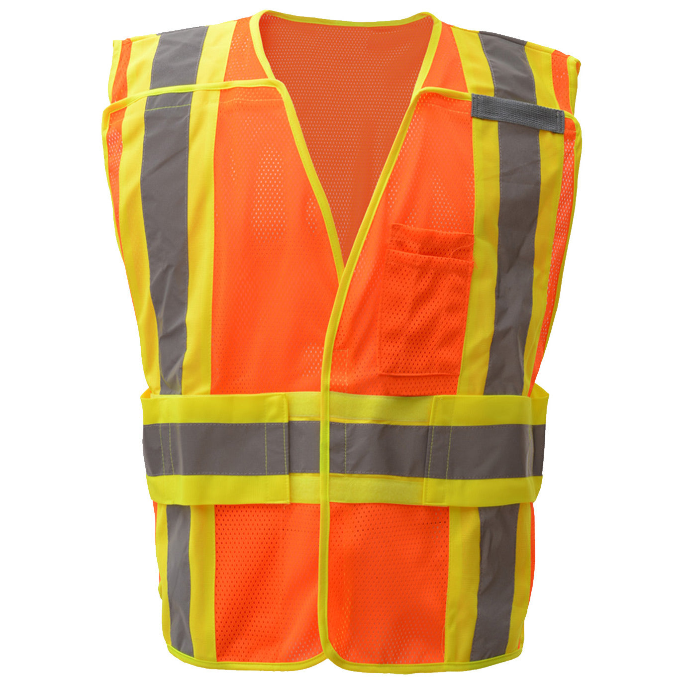 Yellow/Lime Safety Vests - GSS Safety - Breakaway Design