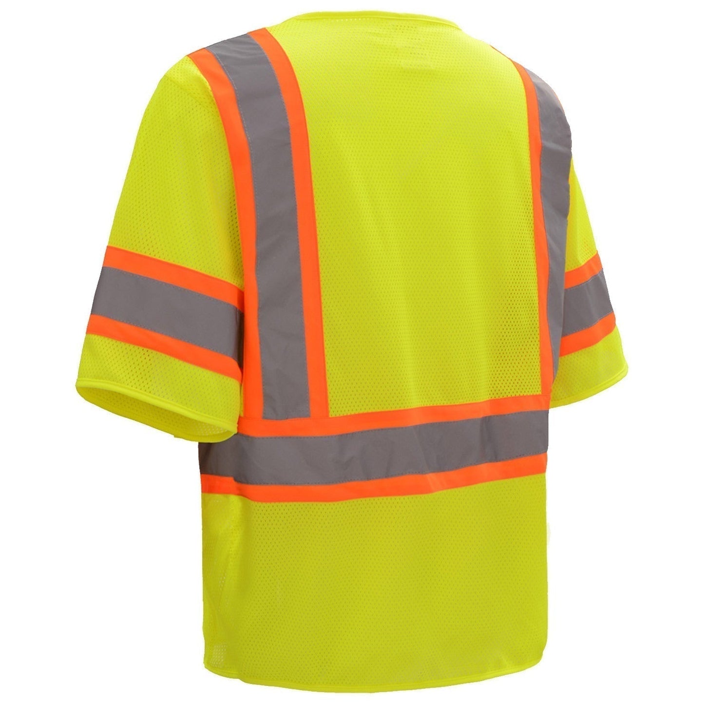 Yellow/Lime Safety Vests - GSS Safety - Reflective Mesh