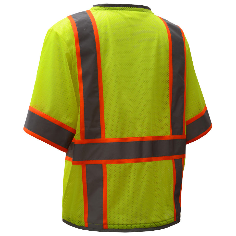 Yellow/Lime Safety Vest - GSS Safety - Reflective Design