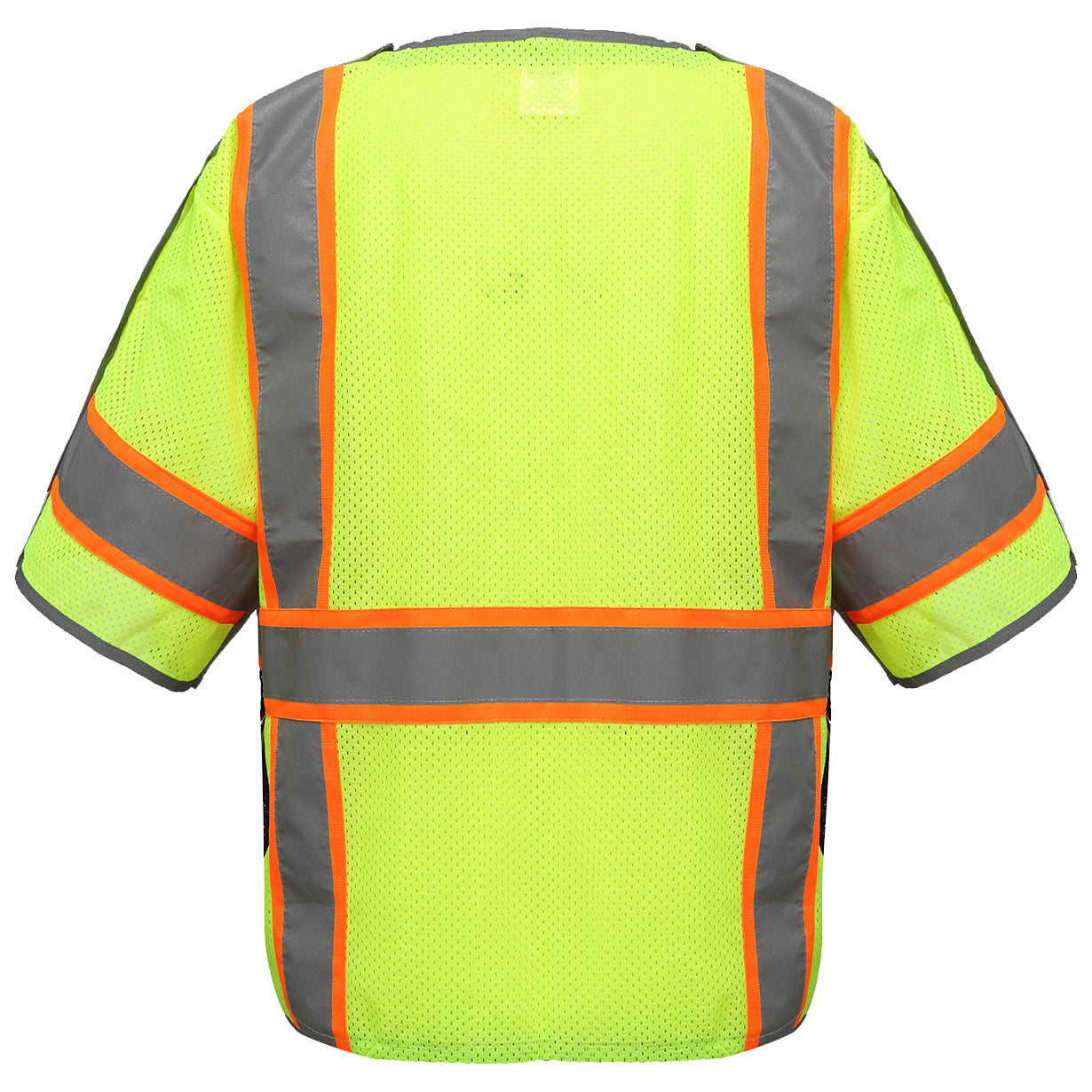 Yellow/Lime Safety Vests - GSS Safety - Premium Mesh