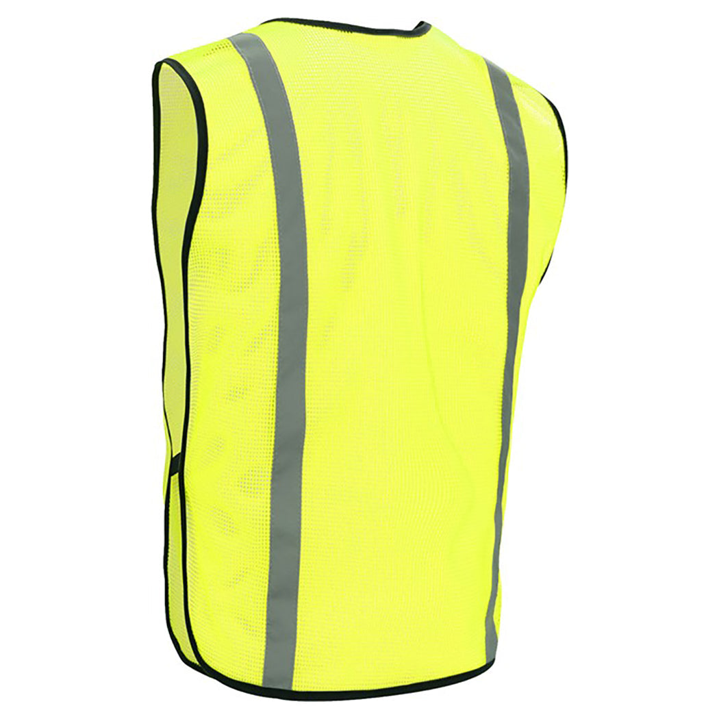 Yellow/Lime Safety Vests - GSS Safety - Adjustable Design