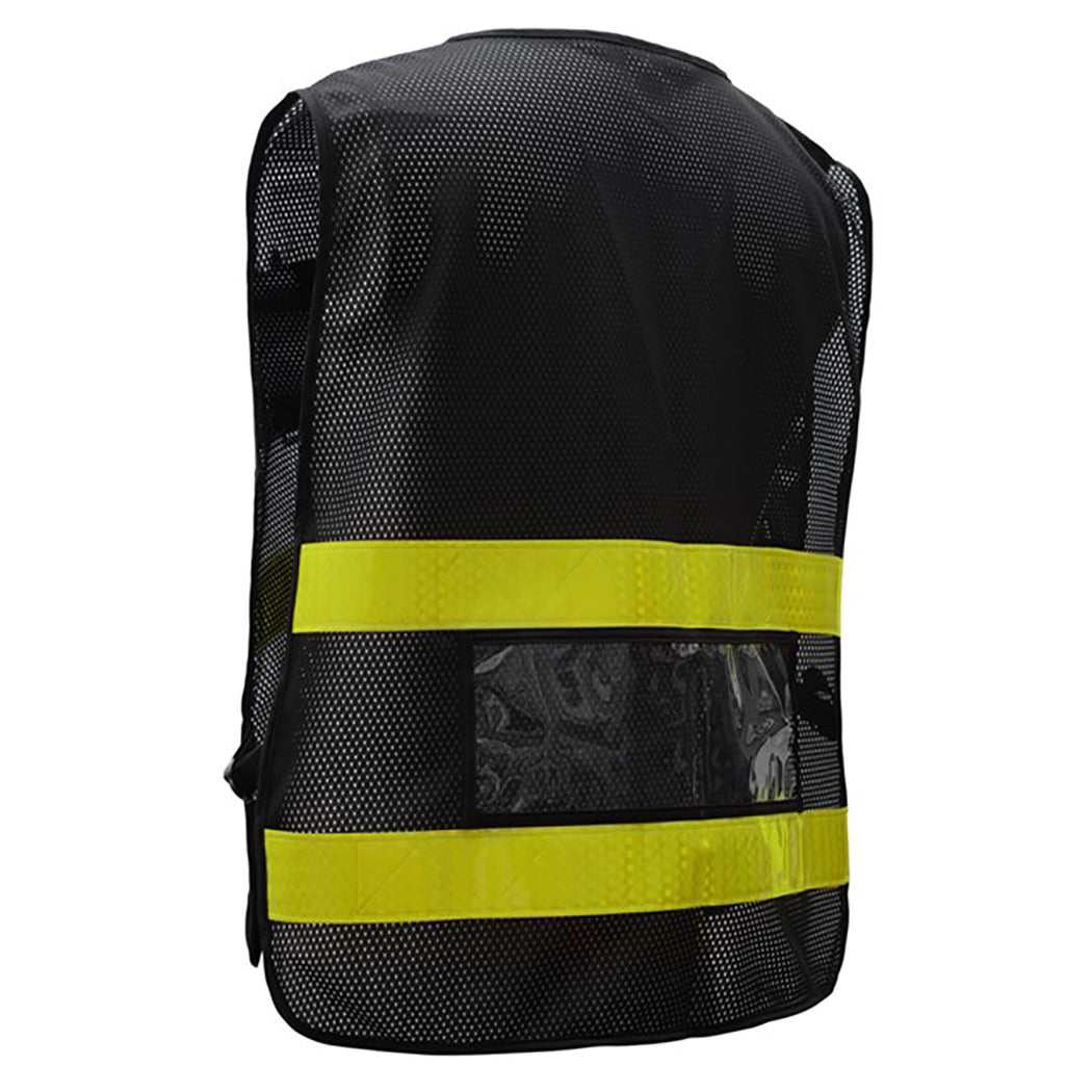 Lime Safety Vests - GSS Safety - Adjustable Mesh Design