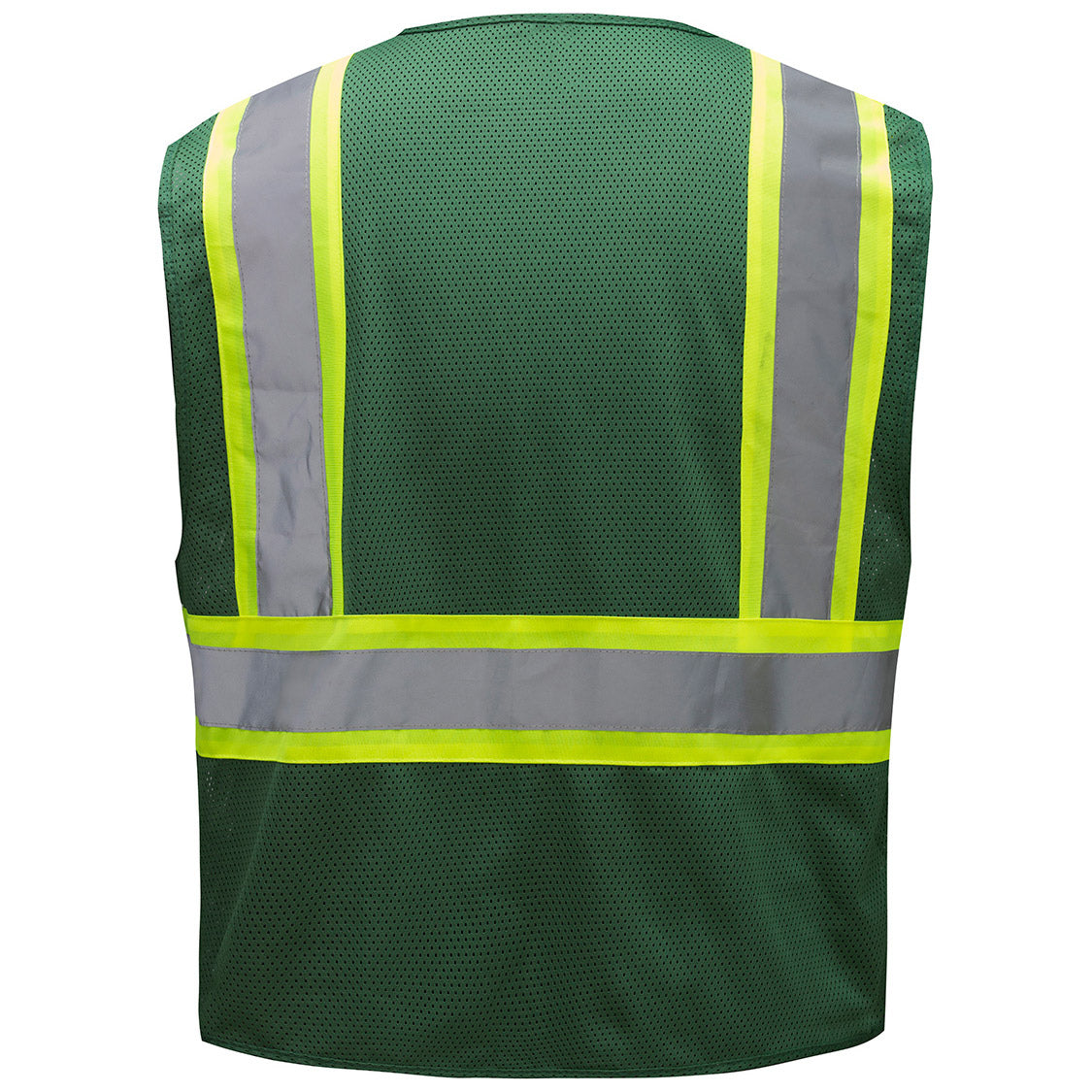 Lime/Blue Safety Vests - GSS Safety - Reflective Design