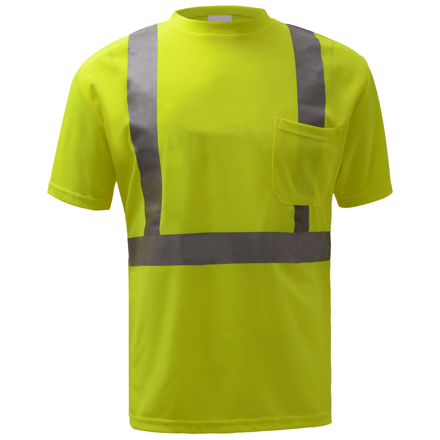 Yellow/Lime Safety Shirts - GSS Safety - Moisture Wicking