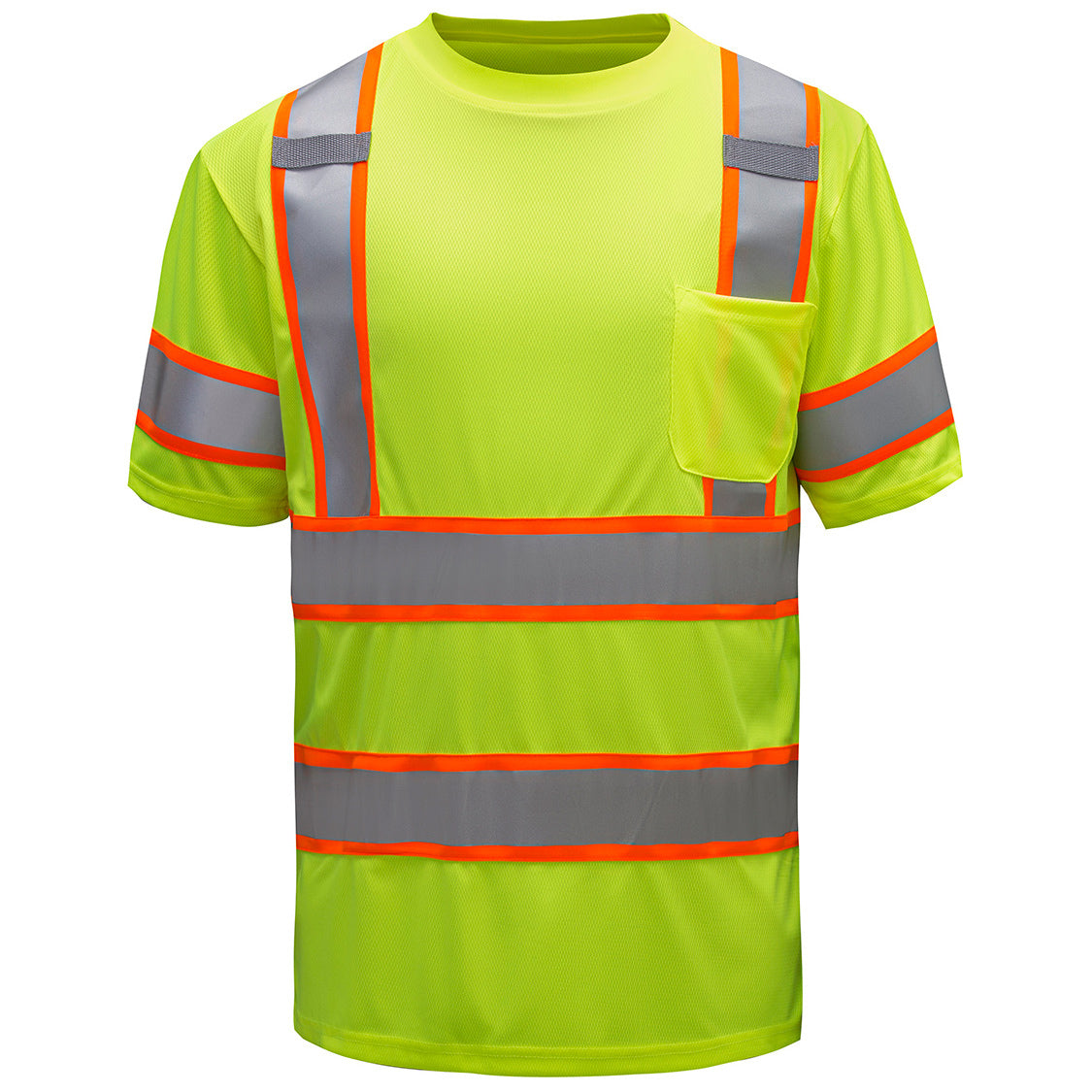 Yellow/Lime Safety Shirt - GSS Safety - High Visibility