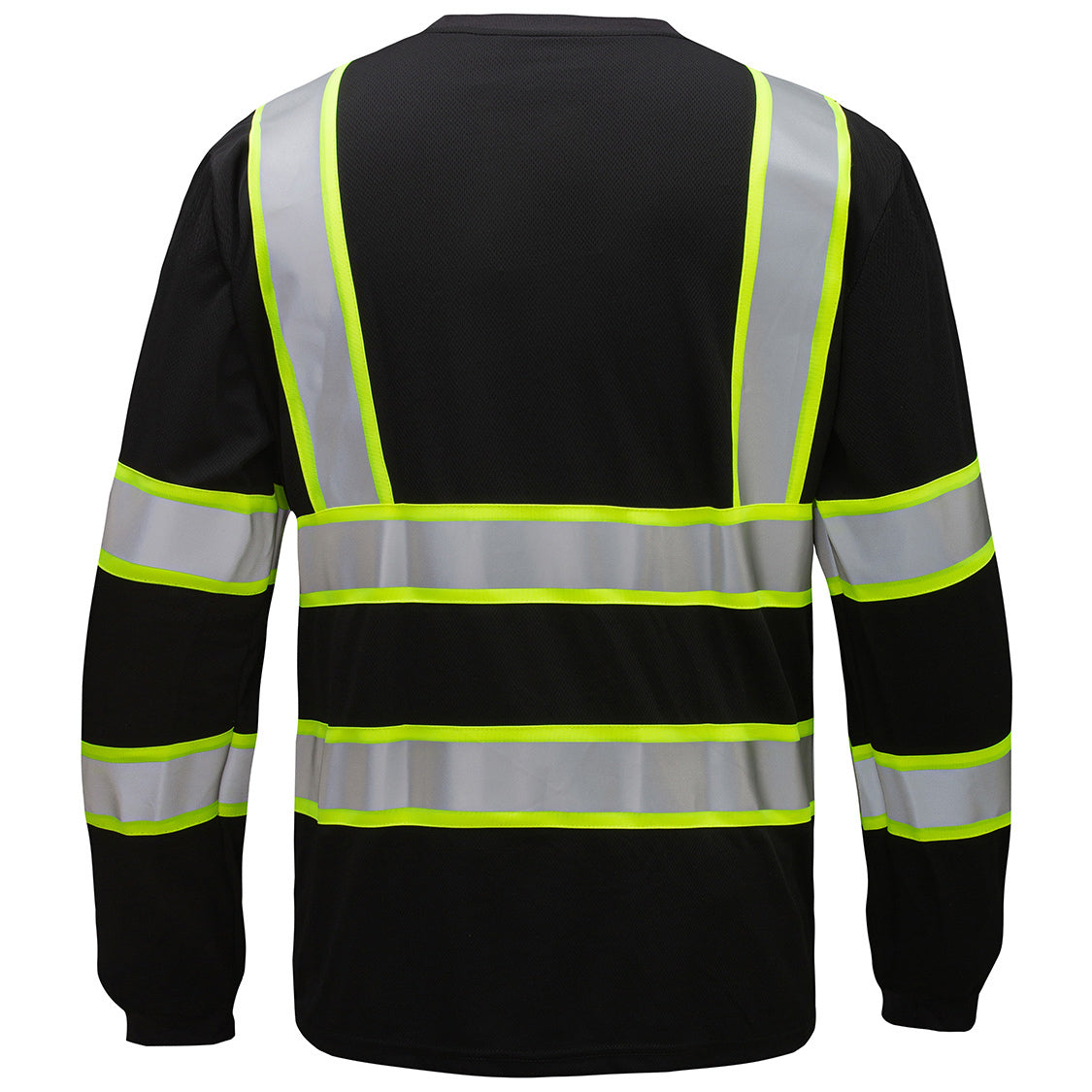 Yellow/Lime Safety Shirts - GSS Safety - Two-Tone Style