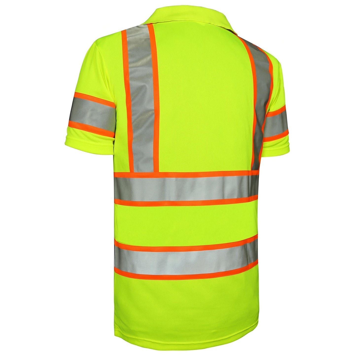 Yellow/Lime Safety Shirts - GSS Safety - Moisture Wicking