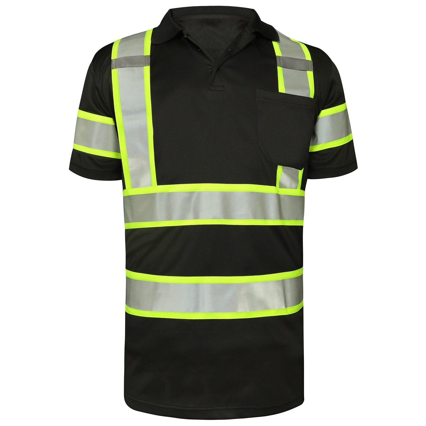 Yellow/Lime Safety Shirts - GSS Safety - Moisture Wicking