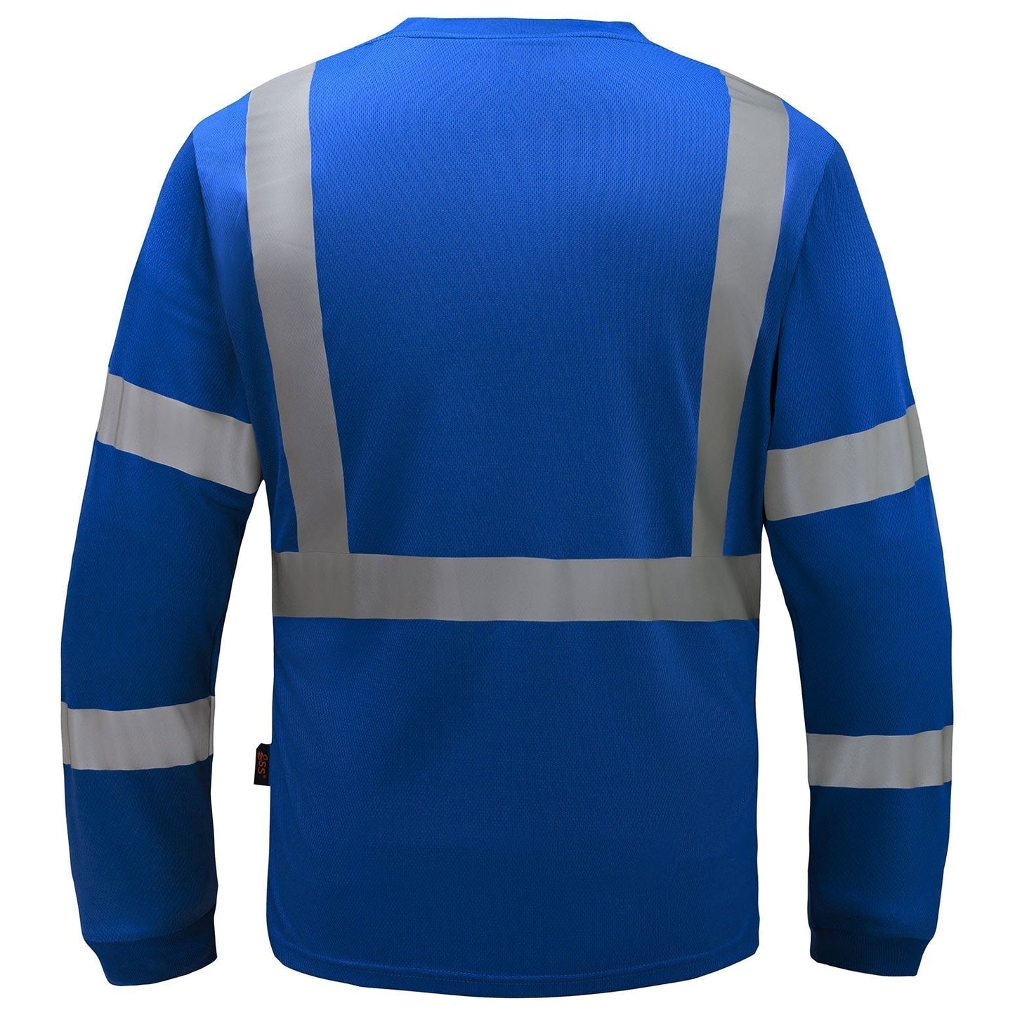 Blue Safety Shirts - GSS Safety - Moisture-Wicking Mesh