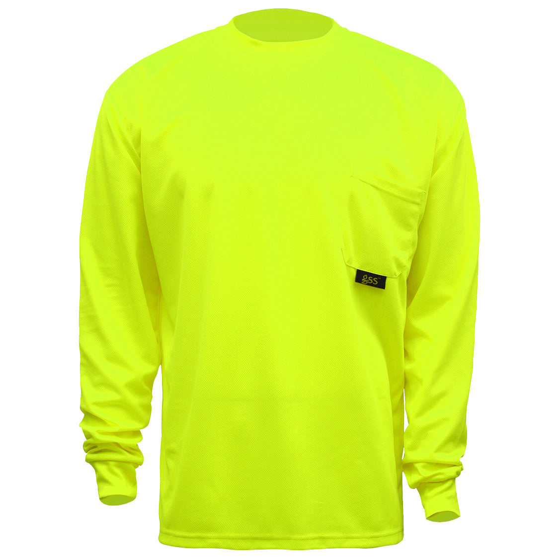 Yellow/Lime Safety Shirts - GSS Safety - Breathable Mesh