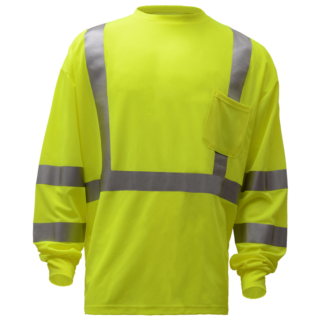 Yellow/Lime Safety Shirts - GSS Safety - Breathable Mesh