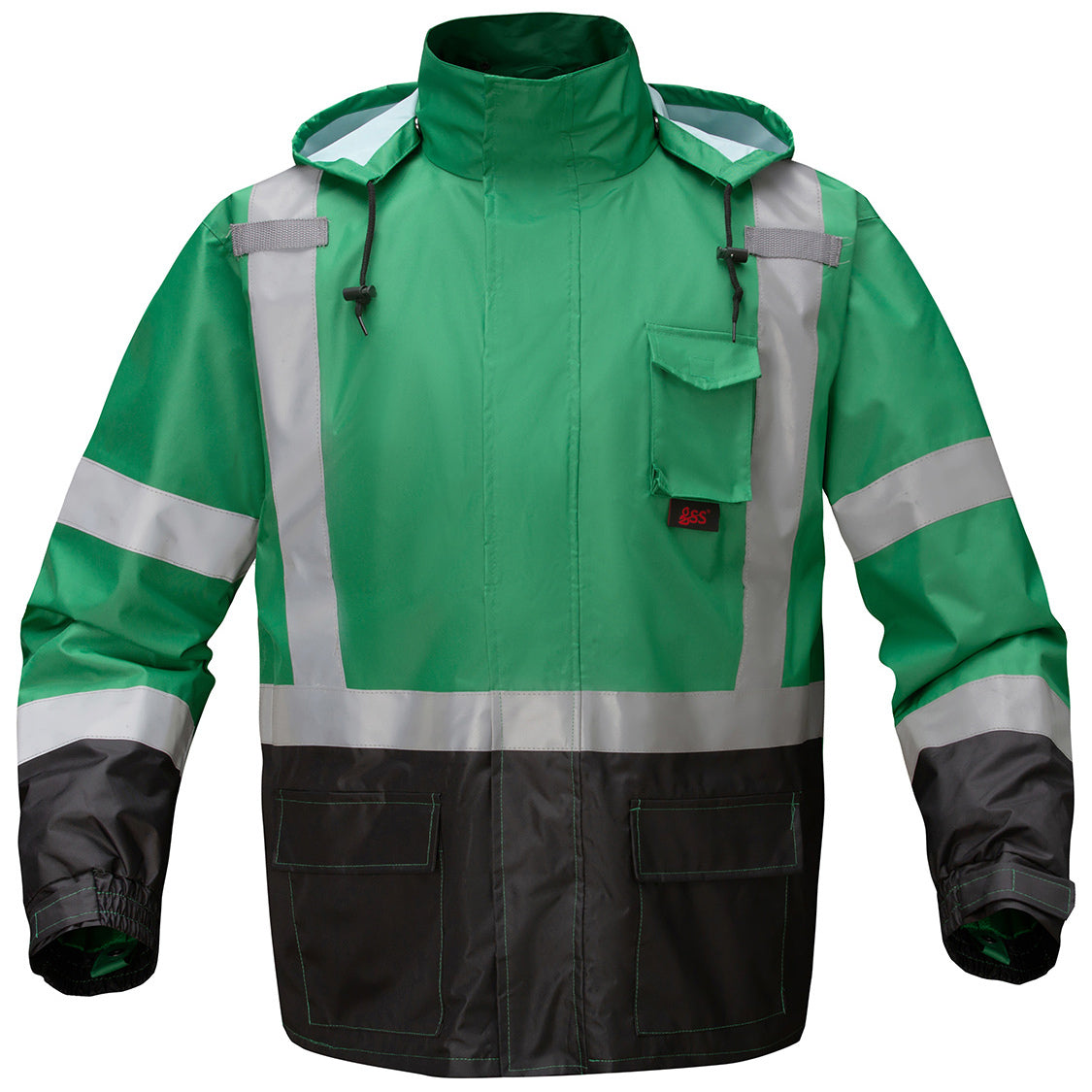 Blue Rain Jackets - GSS Safety - Waterproof Protection