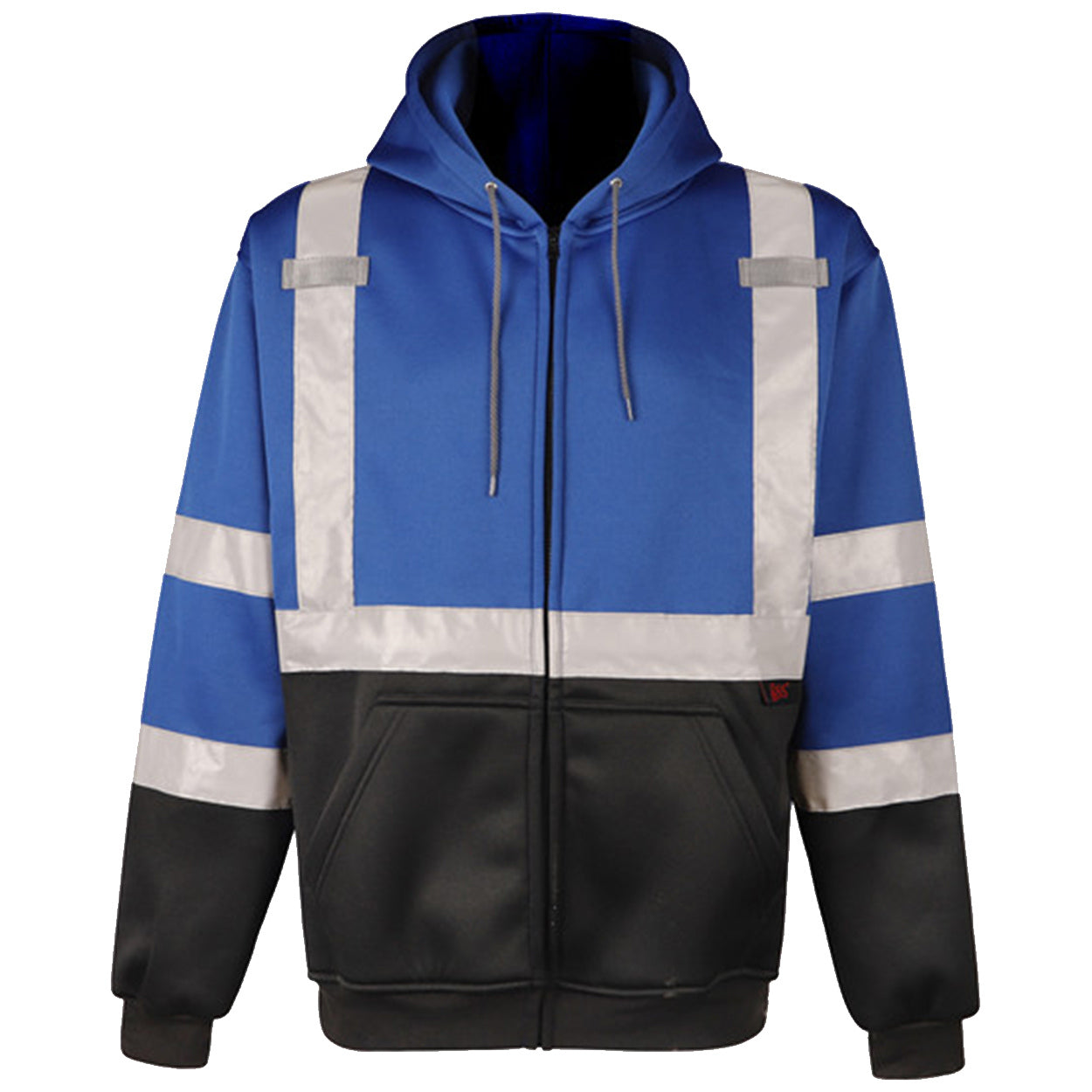 Blue Safety Sweatshirts - GSS Safety - Anti-Peel Fleece