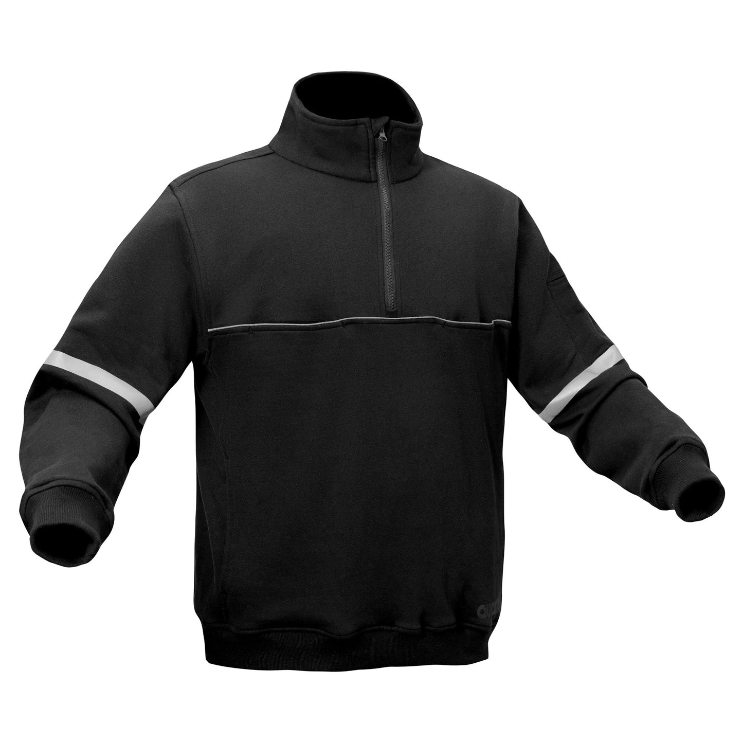 Black Sweatshirt - GSS Safety - Reflective Tape