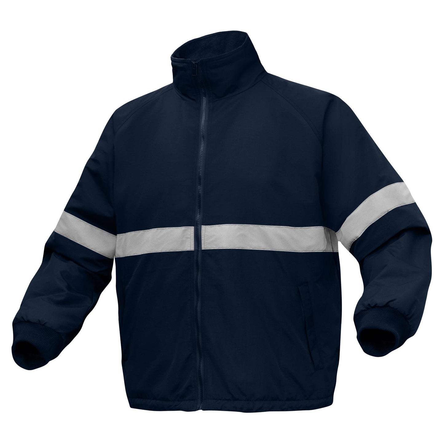 Navy Waterproof Jacket - GSS Safety - High Visibility