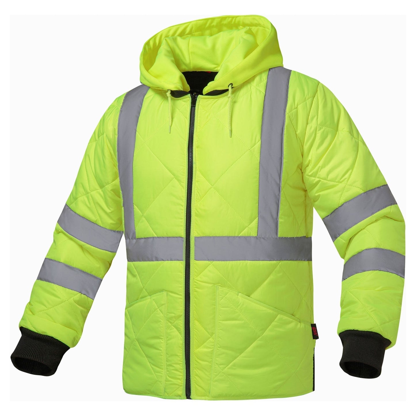 Yellow/Lime Safety Jackets | GSS Safety | 8031 Type R Class 3 Diamond Quilted Parka