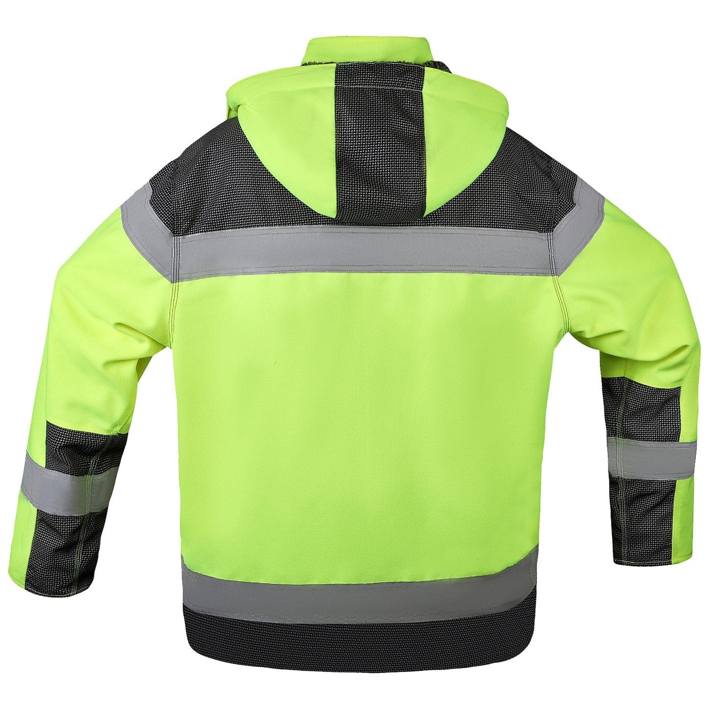 Yellow/Lime Safety Jackets - GSS Safety - Sherpa-Lined