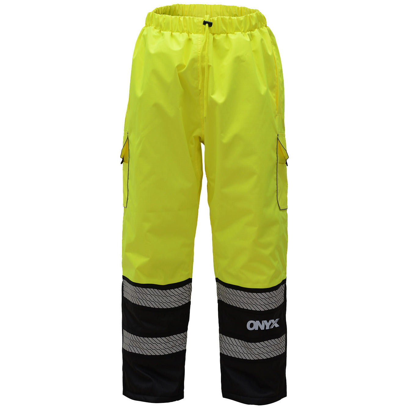 Yellow/Lime Safety Pants - GSS Safety - Insulated Design