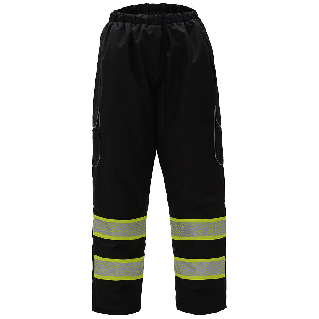 Yellow/Lime Safety Pants - GSS Safety - Insulated Design
