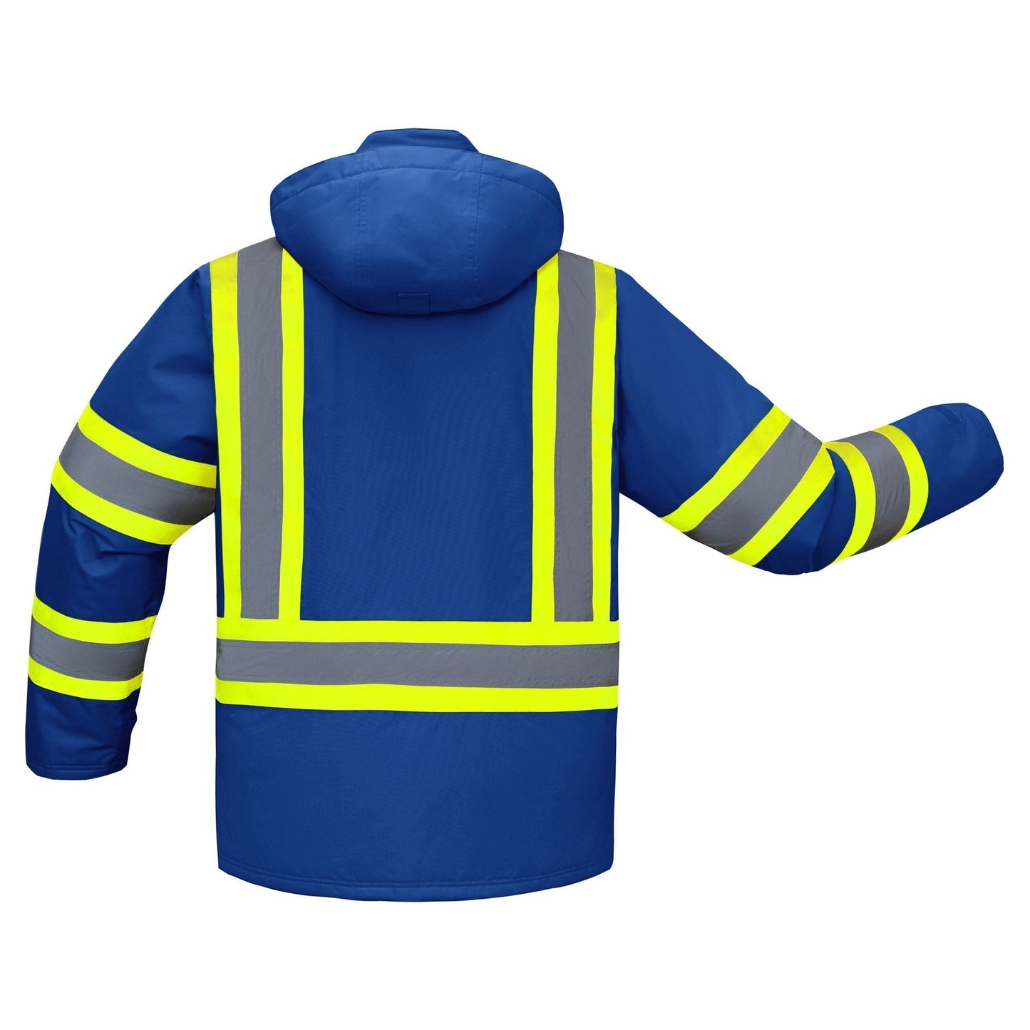 Blue Safety Jacket - GSS Safety - Two-Tone Design