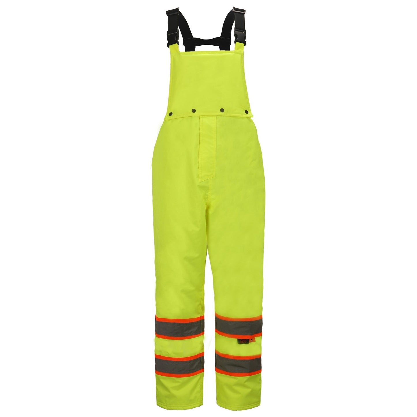 Yellow/Lime Overalls | GSS Safety | Fr6109 Class E Self Extinguishing Insulated Safety Pants