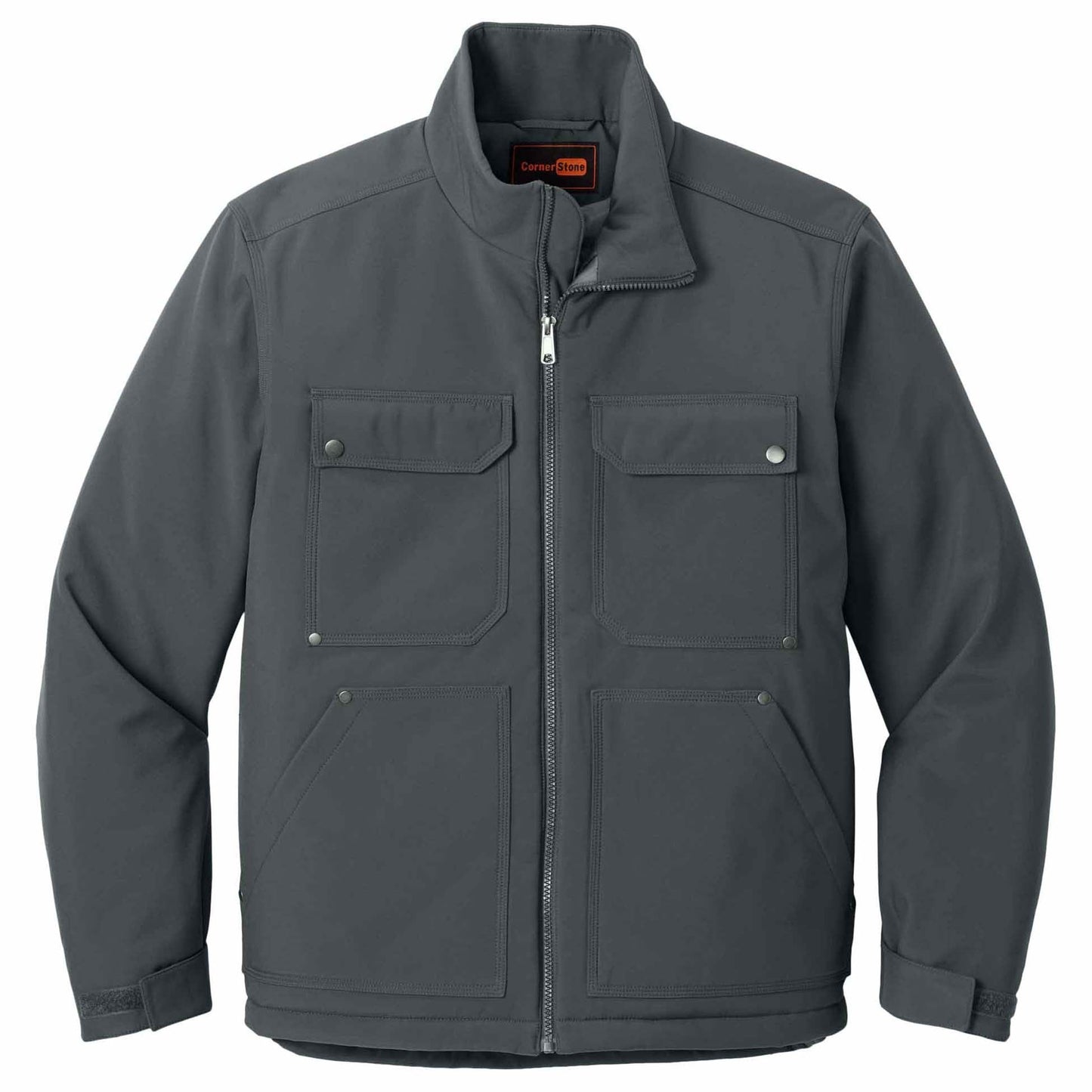 Black Insulated Jacket - Cornerstone - Durable Design