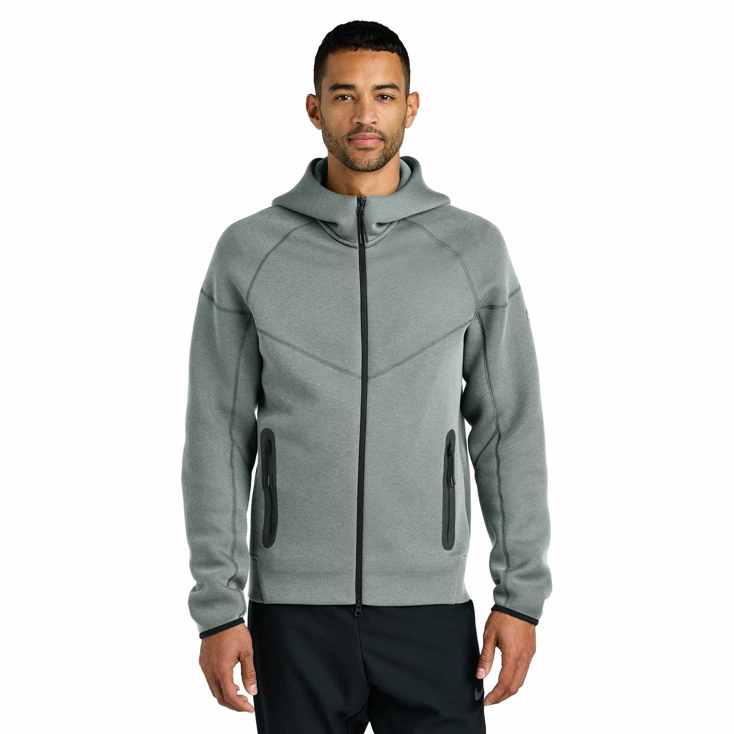 Anthracite Heather Sweatshirt - Nike - Cozy Fleece