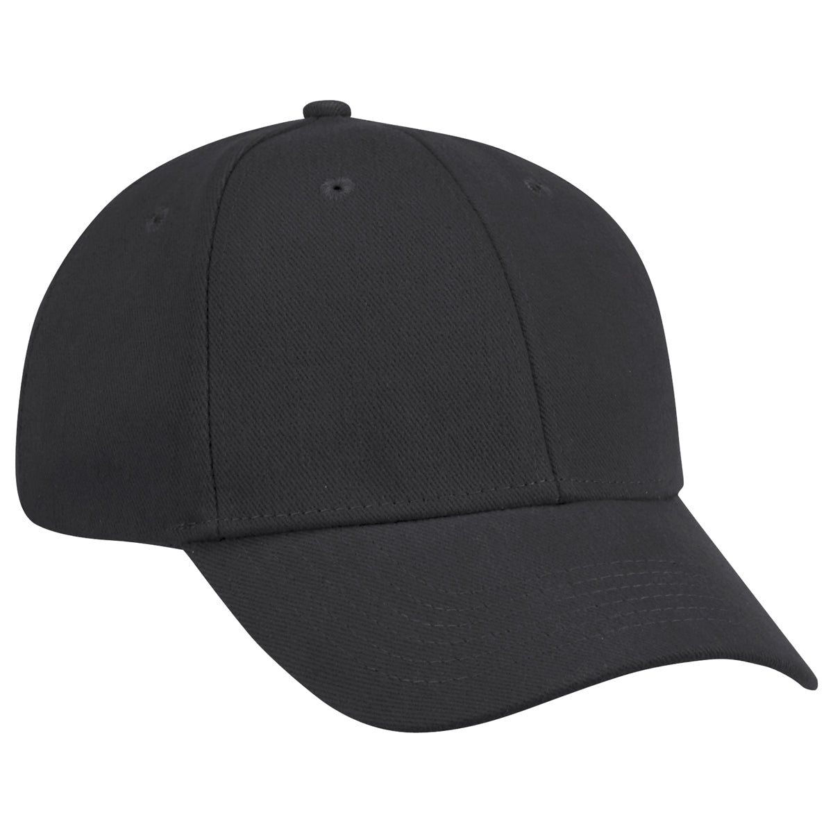 Black Ball Caps - Red Kap - Adjustable Cotton